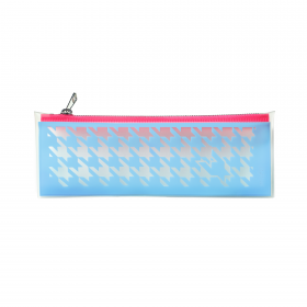 Trousse bleue pied de poule - Lightree