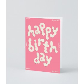 Carte 2 volets - Happy birthday